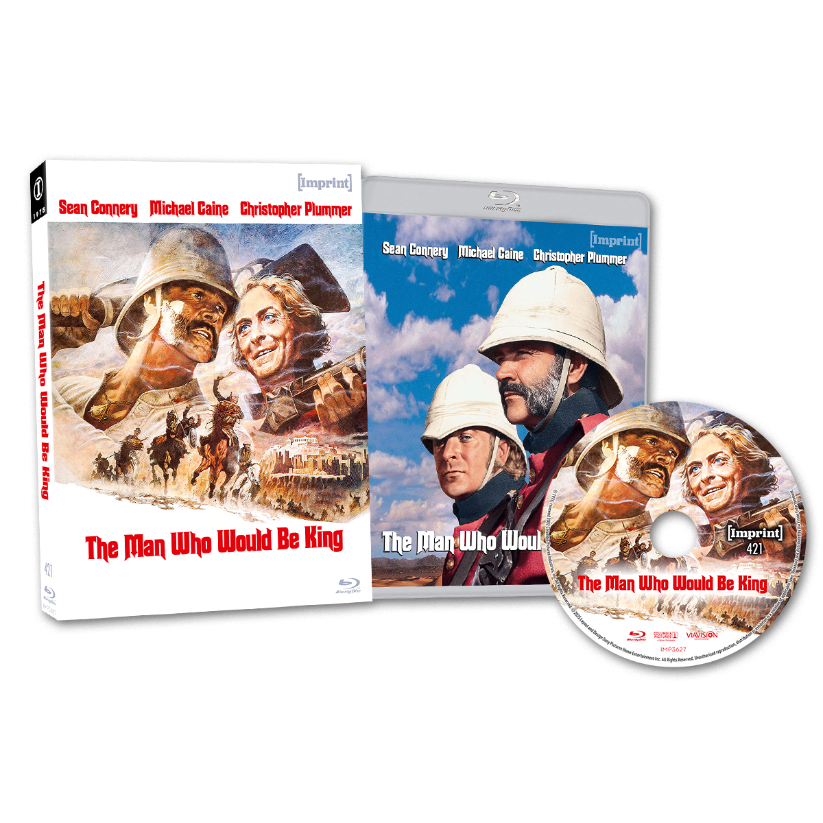 洋画・外国映画 Man Who Would Be King Blu-ray DigiBook The Man Who Would Be King (1975) - Limited Edition Blu-ray