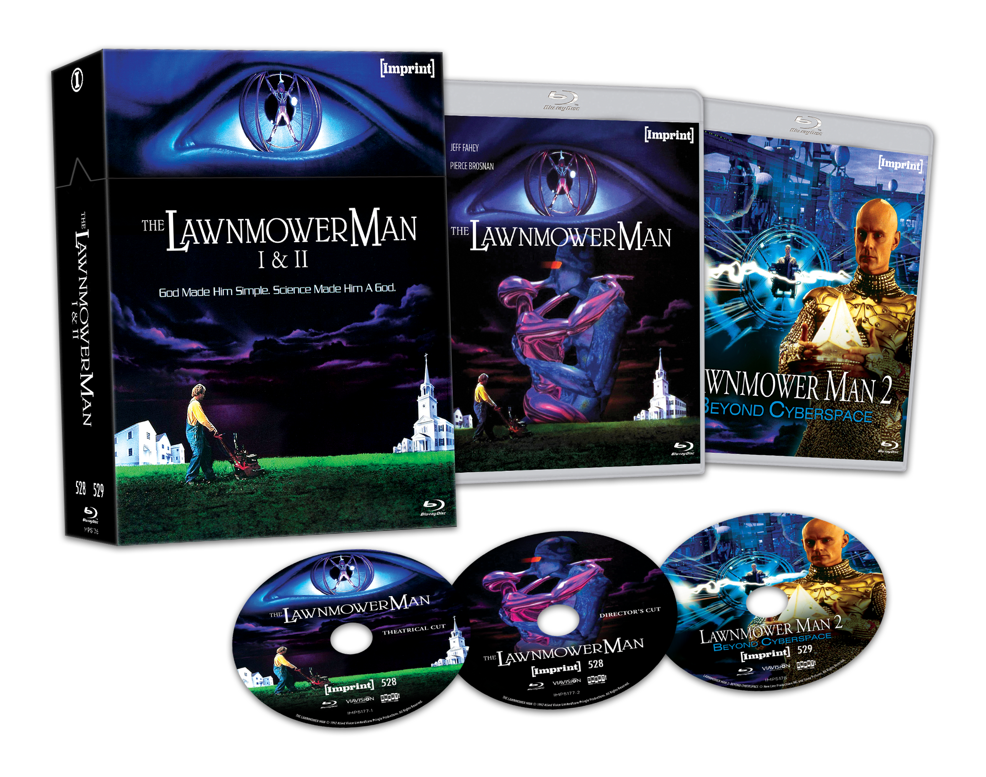 The Lawnmower Man I & II (1991 / 1996) - Limited Edition Hardbox