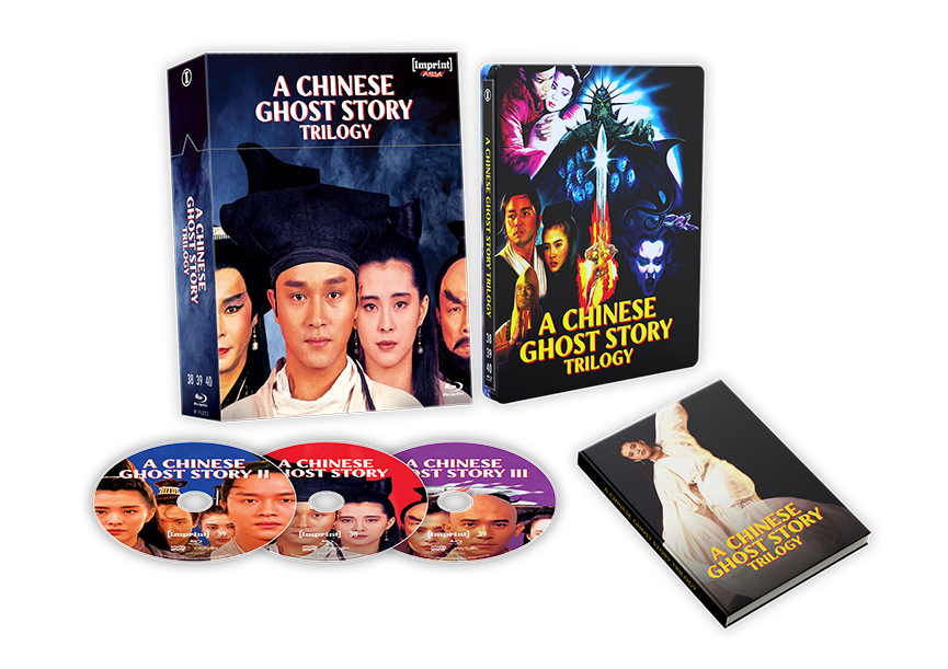 A Chinese Ghost Story Trilogy (1987 - 1991) Blu-ray SteelBook +