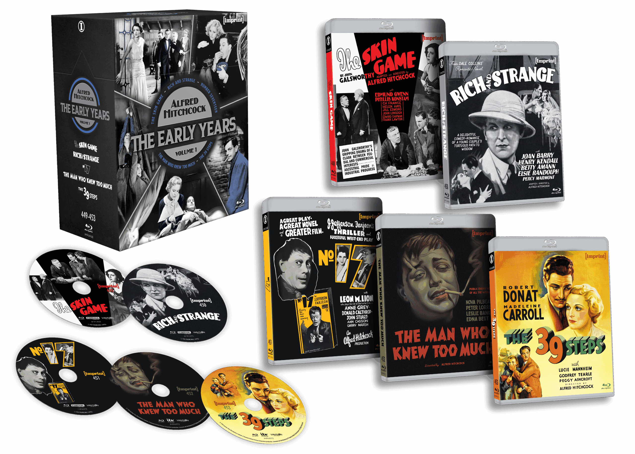 洋画・外国映画 Hitchcock Collection - Early Years [DVD] Hitchcock: The Early Years - Volume One (1931 - 1935) - Imprint