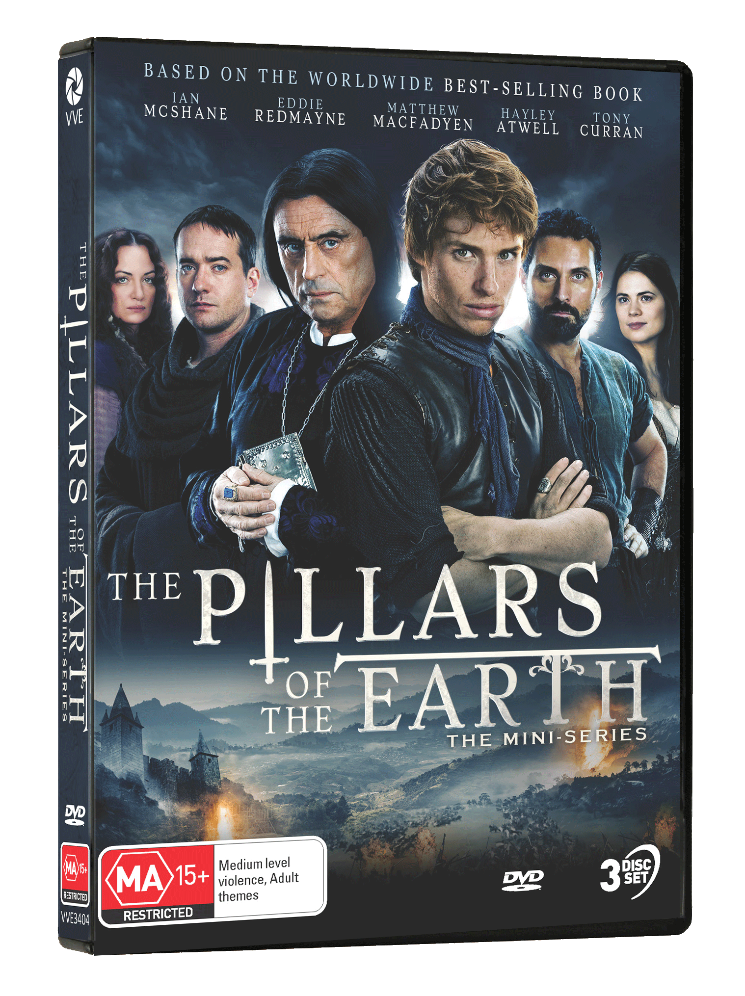 The Pillars of the Earth: The Mini-Series - DVD – Via Vision