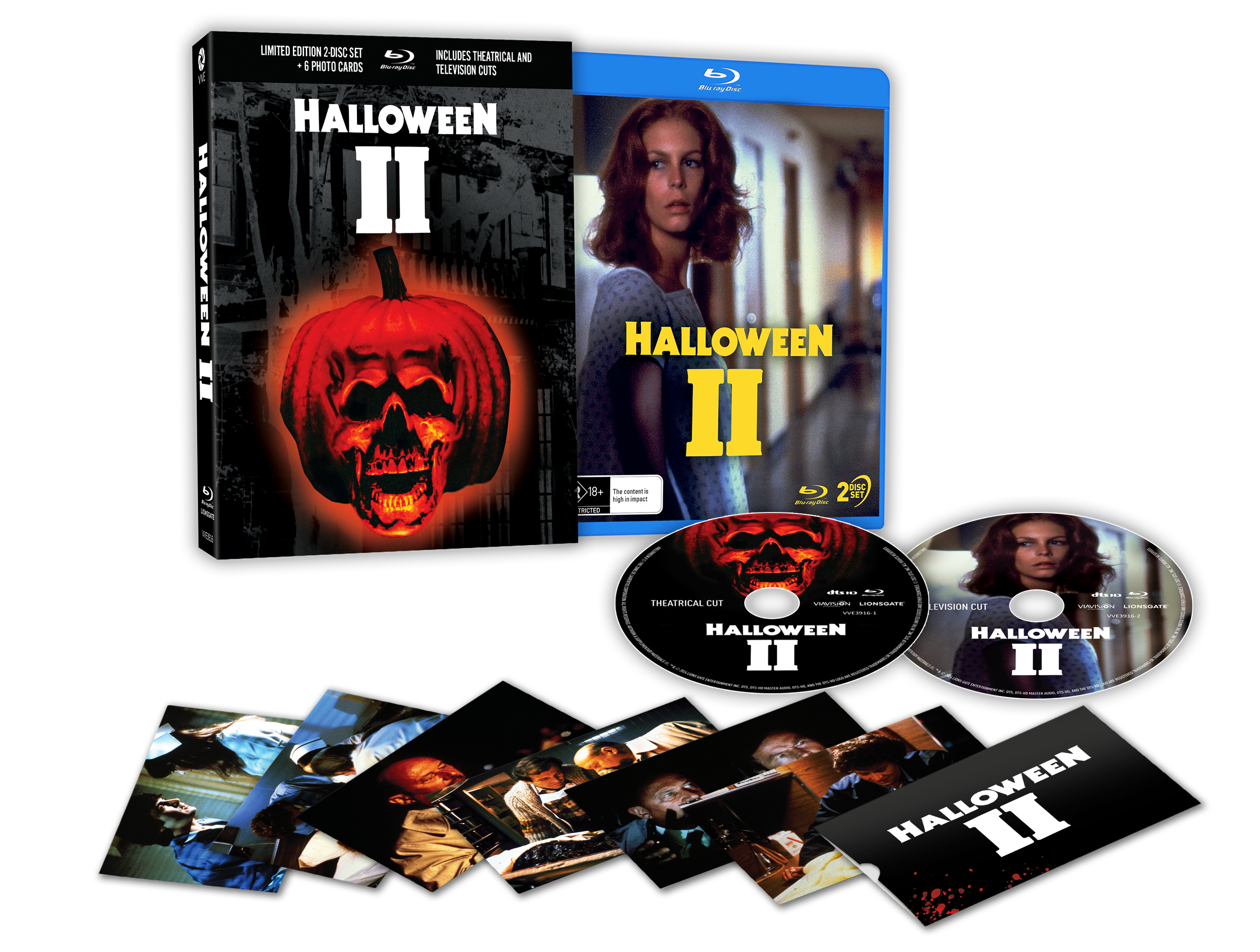 Halloween II (1981) - Limited Edition 3D Lenticular Hardcase + Art