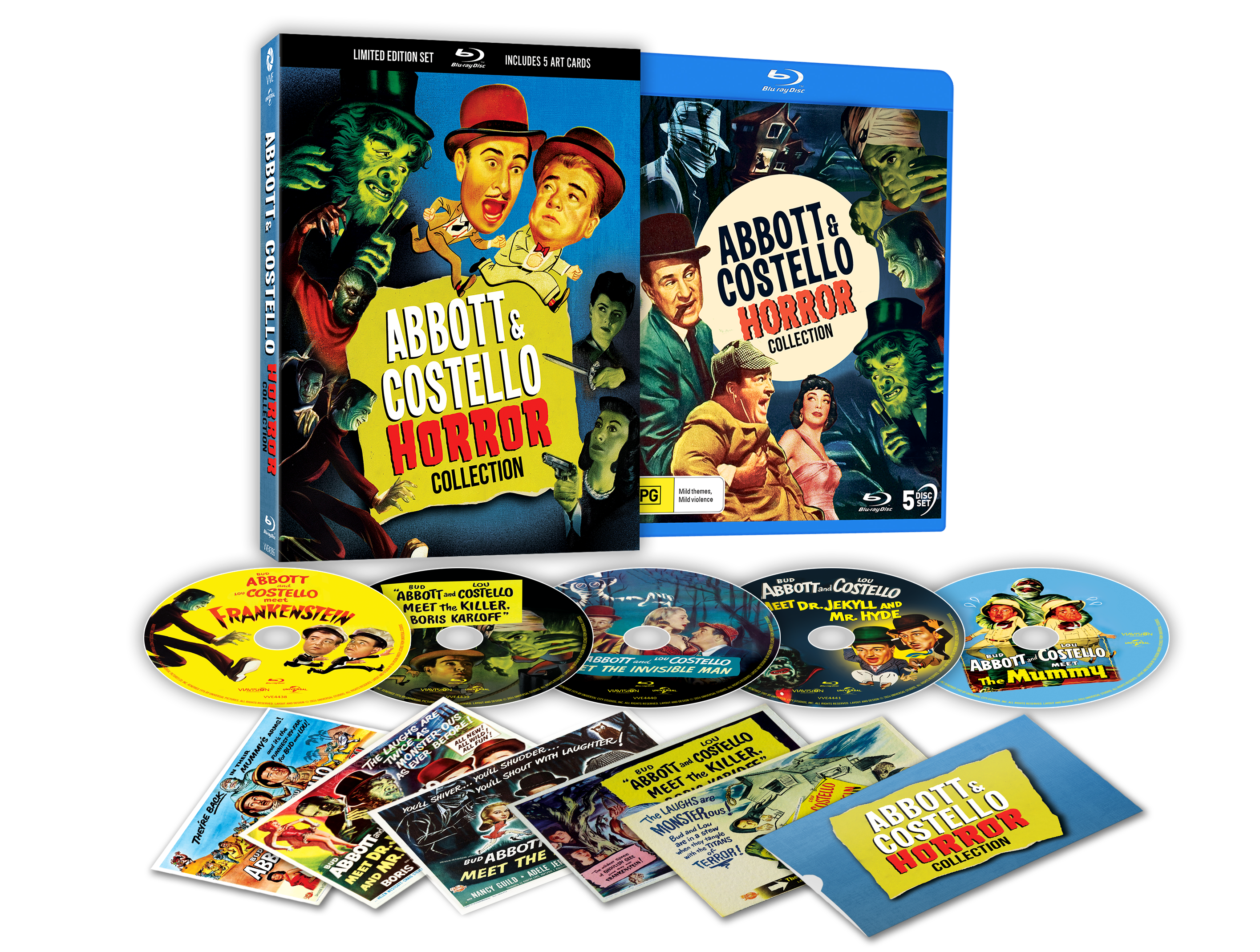 Abbott and Costello Horror Collection (1948 - 1955) - Limited