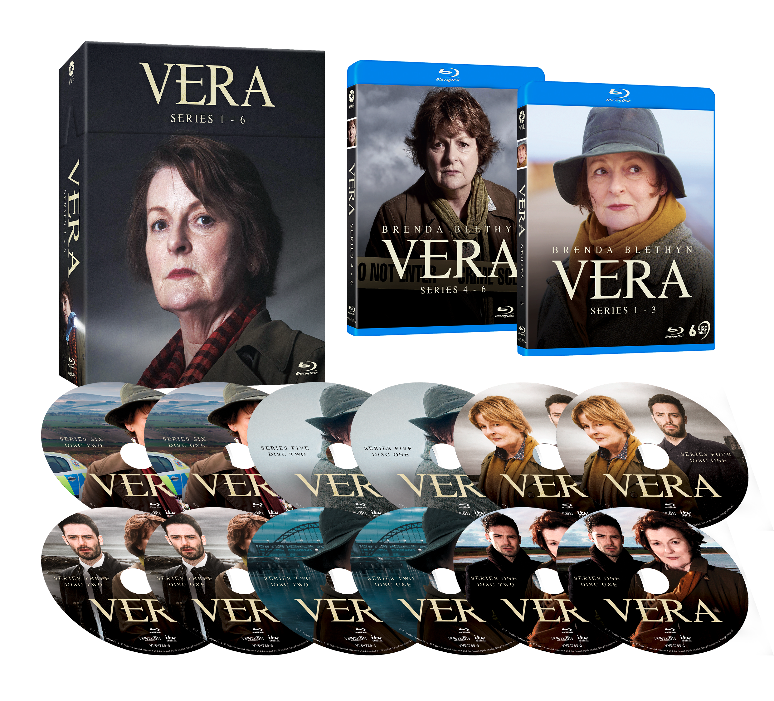Vera: Series 1 - 6 - Limited Edition Blu-ray – Via Vision