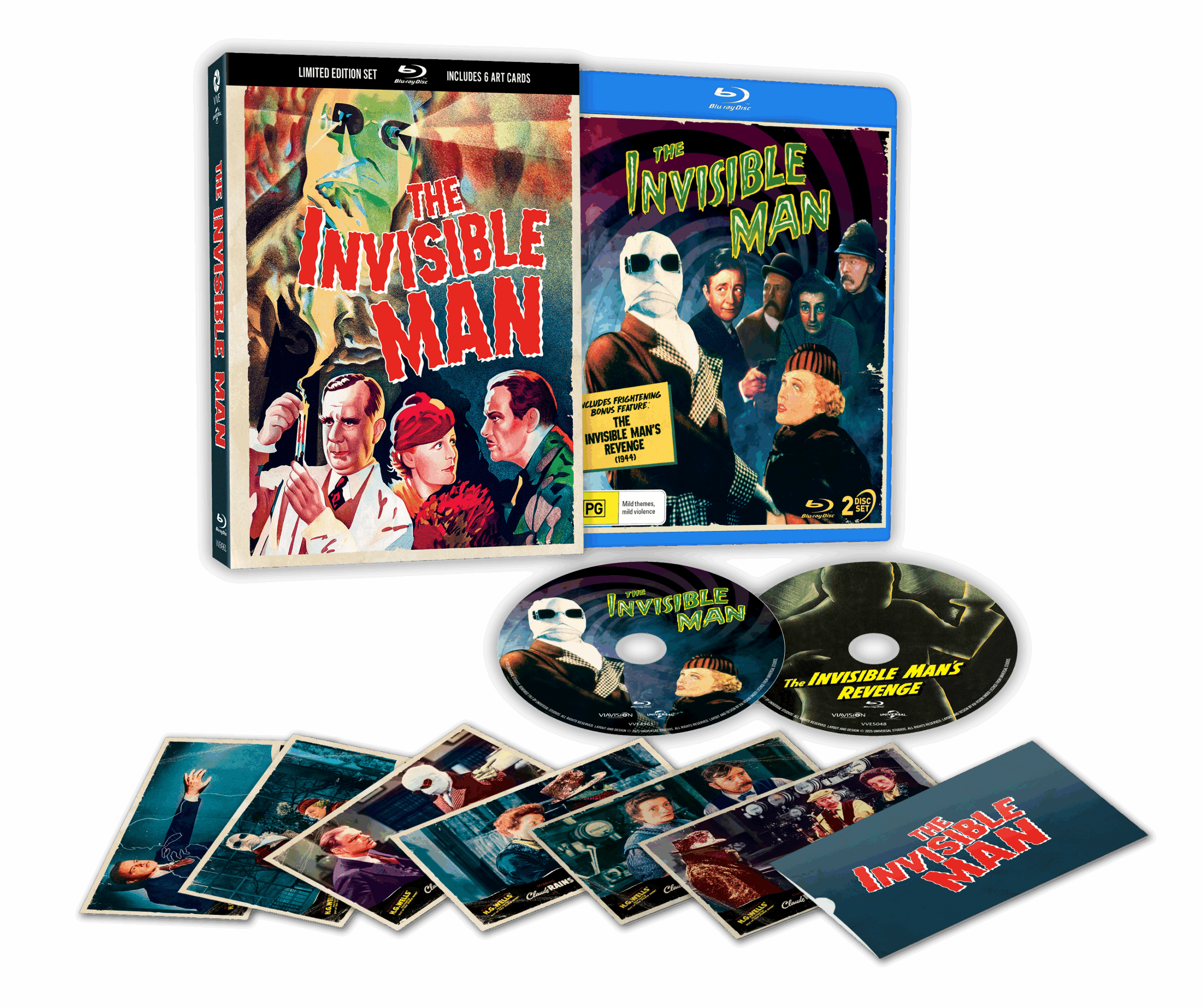 The Invisible Man (1933) - 2-Disc Blu-ray Limited Edition 3D