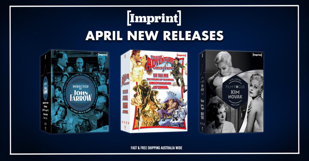 Imprint Films Limited Edition Deluxe Blu Ray Via Vision