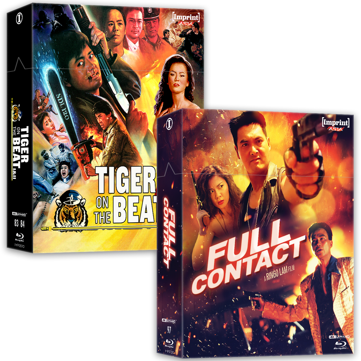 Tiger on the Beat I & II and Full Contact - Imprint Asia Bundle Pack