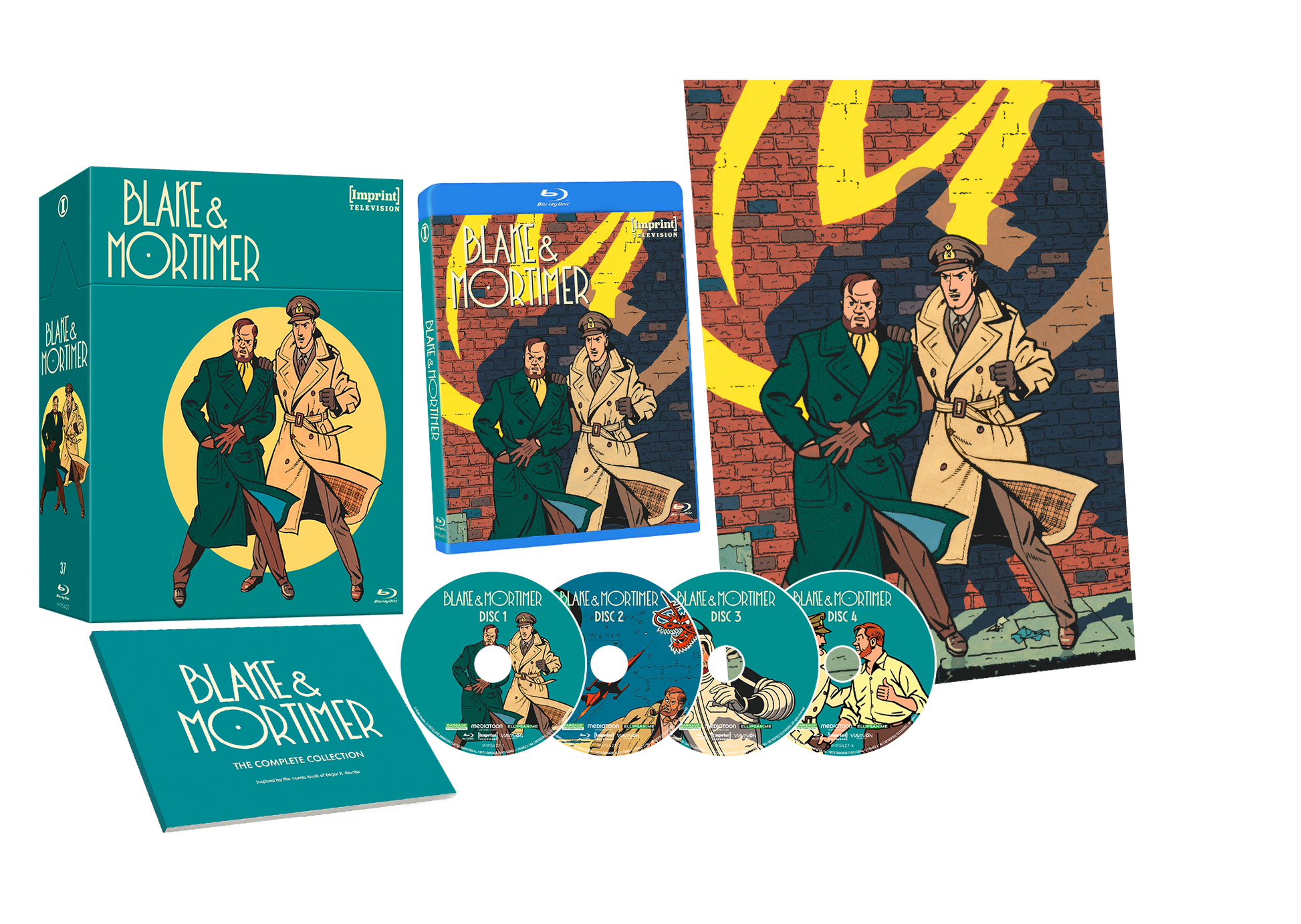 Blake and Mortimer: The Complete Collection (1997) - Limited Edition Blu-ray Hardbox - Imprint Television #37