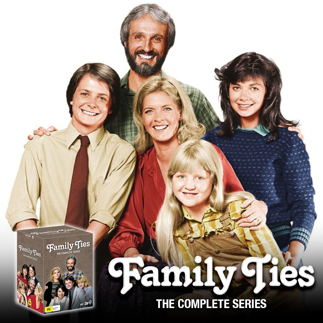 Family Ties: The Complete Series – Via Vision Entertainment