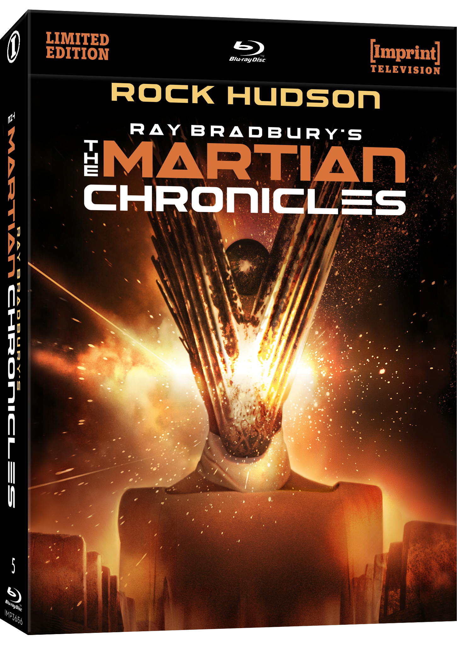 Imp3656 The Martian Chronicles Hard Slipcase 3d