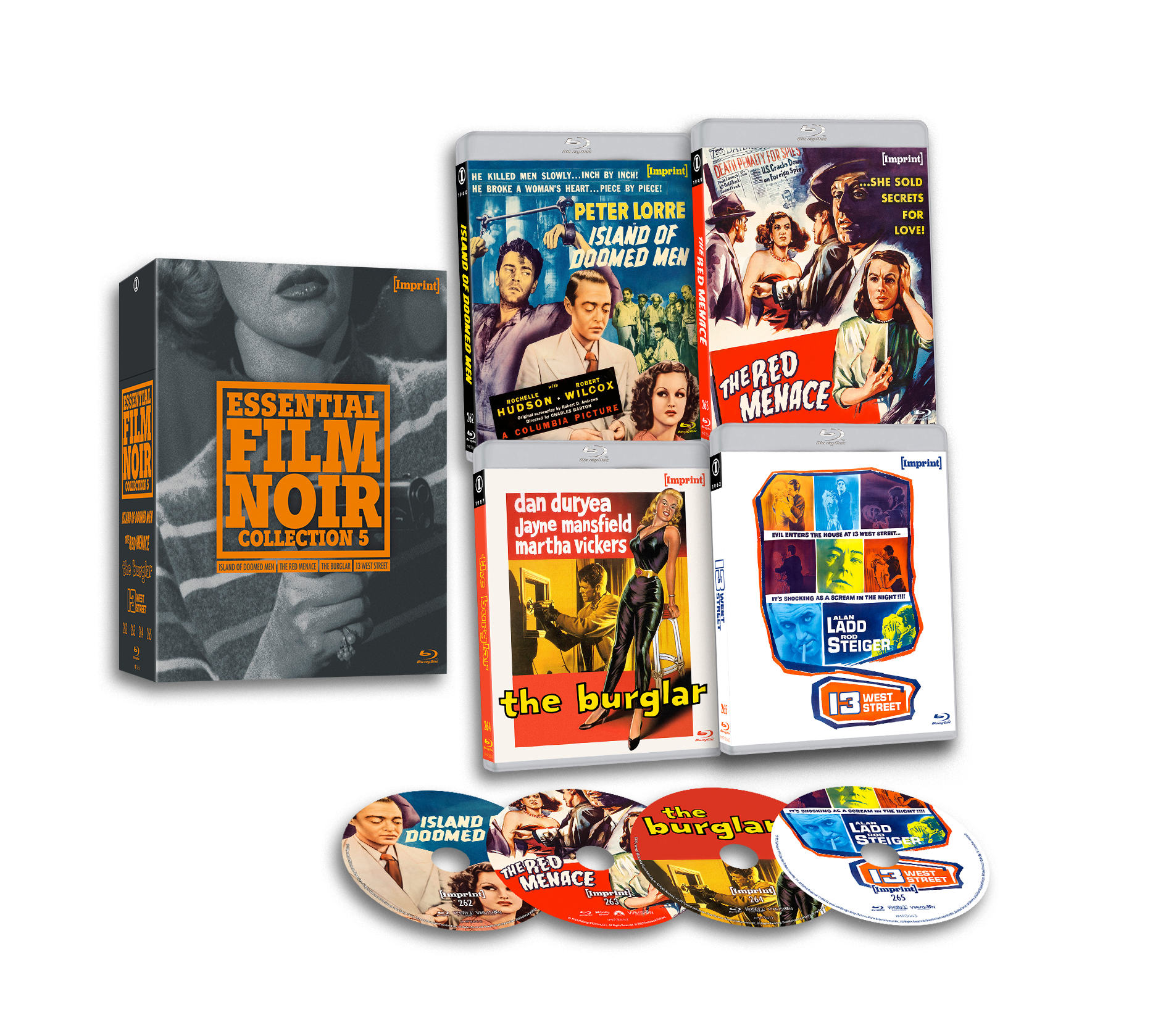 Imp3661 Essential Film Noir Collection 5 Exploded