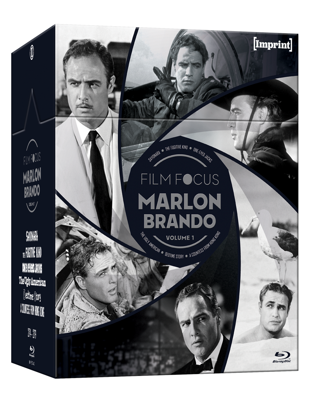 Imp3740 Film Focus Marlon Brando Vol 1 6 Box 3d