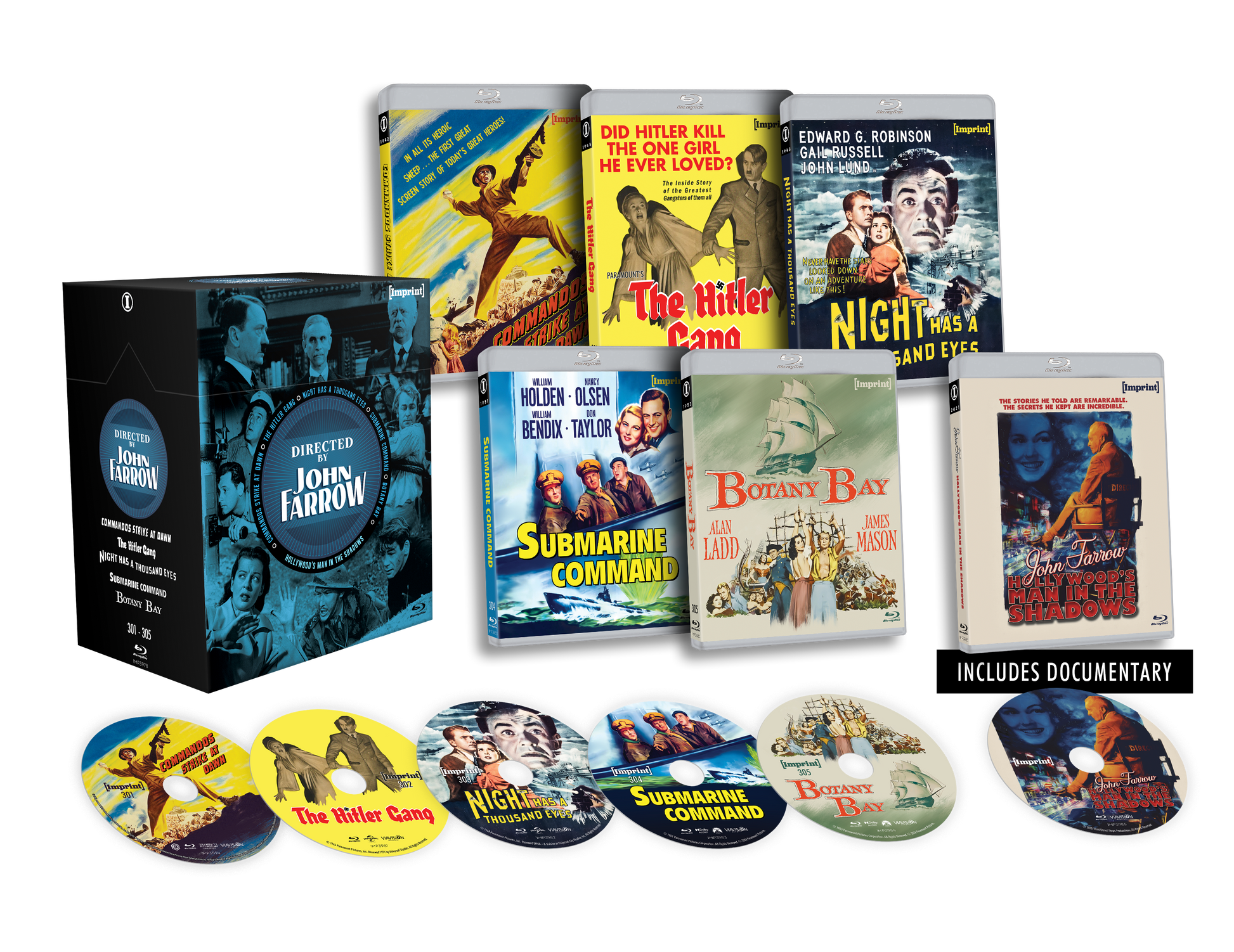 Imp3978 Directed By John Farrow 6 Box Expanded Pack