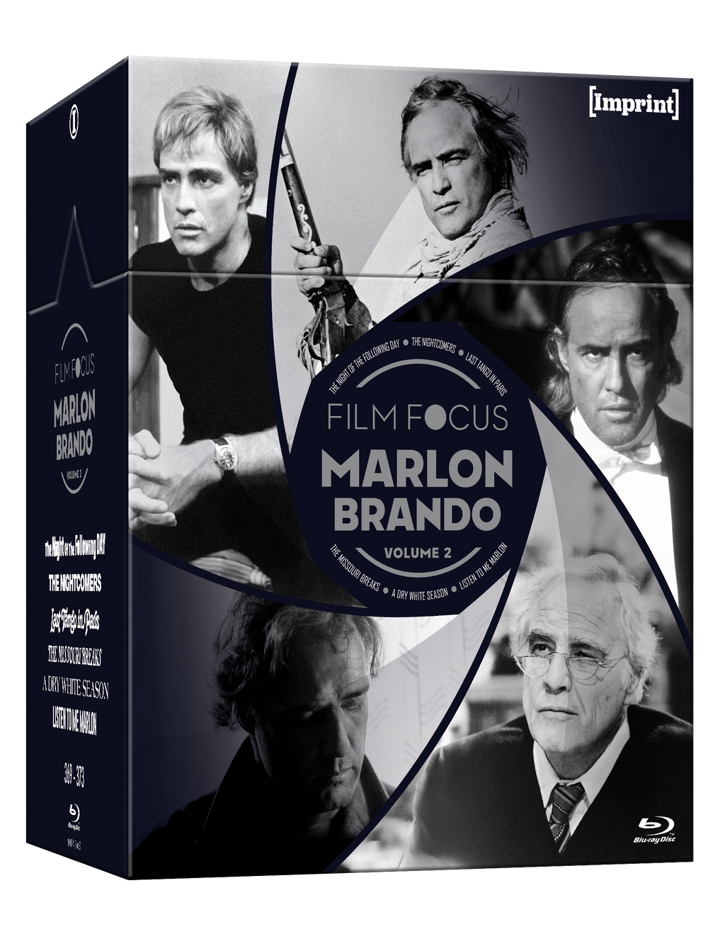 Imp4543 Film Focus Marlon Brando Vol 2 6 Box 3d
