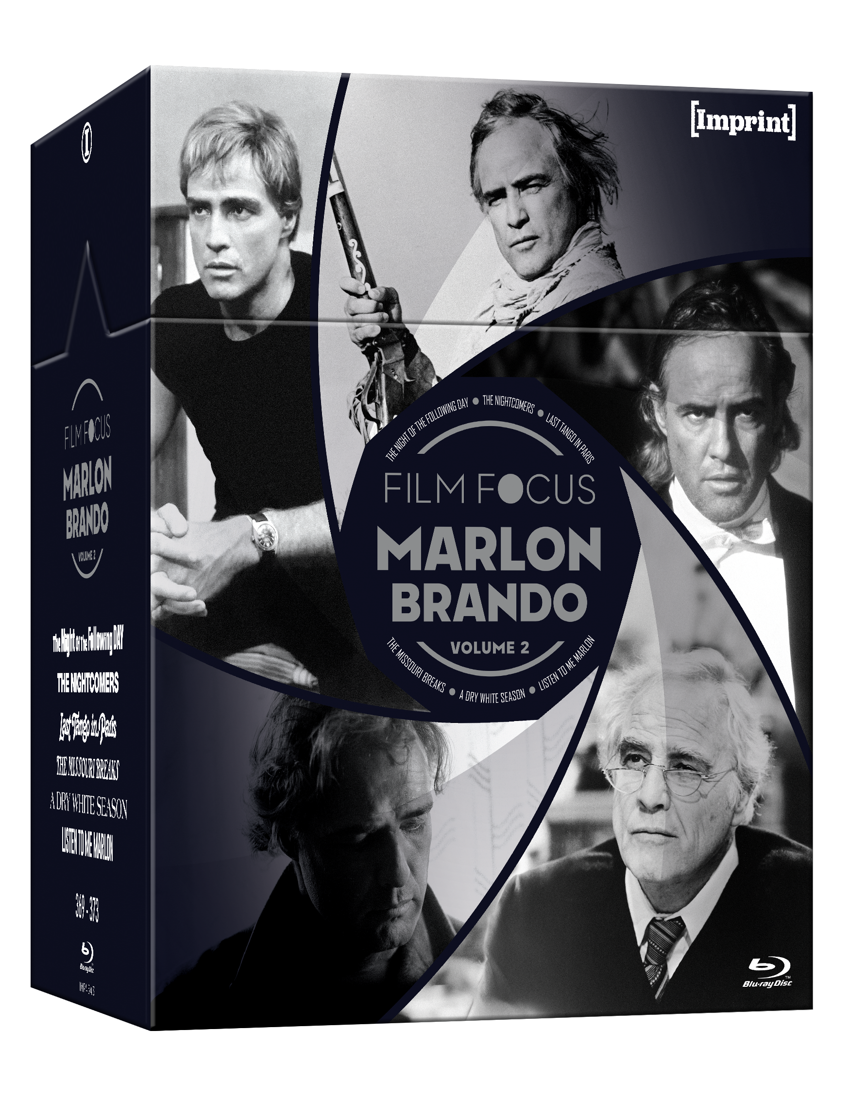 Imp4543 Film Focus Marlon Brando Vol 2 6 Box 3d