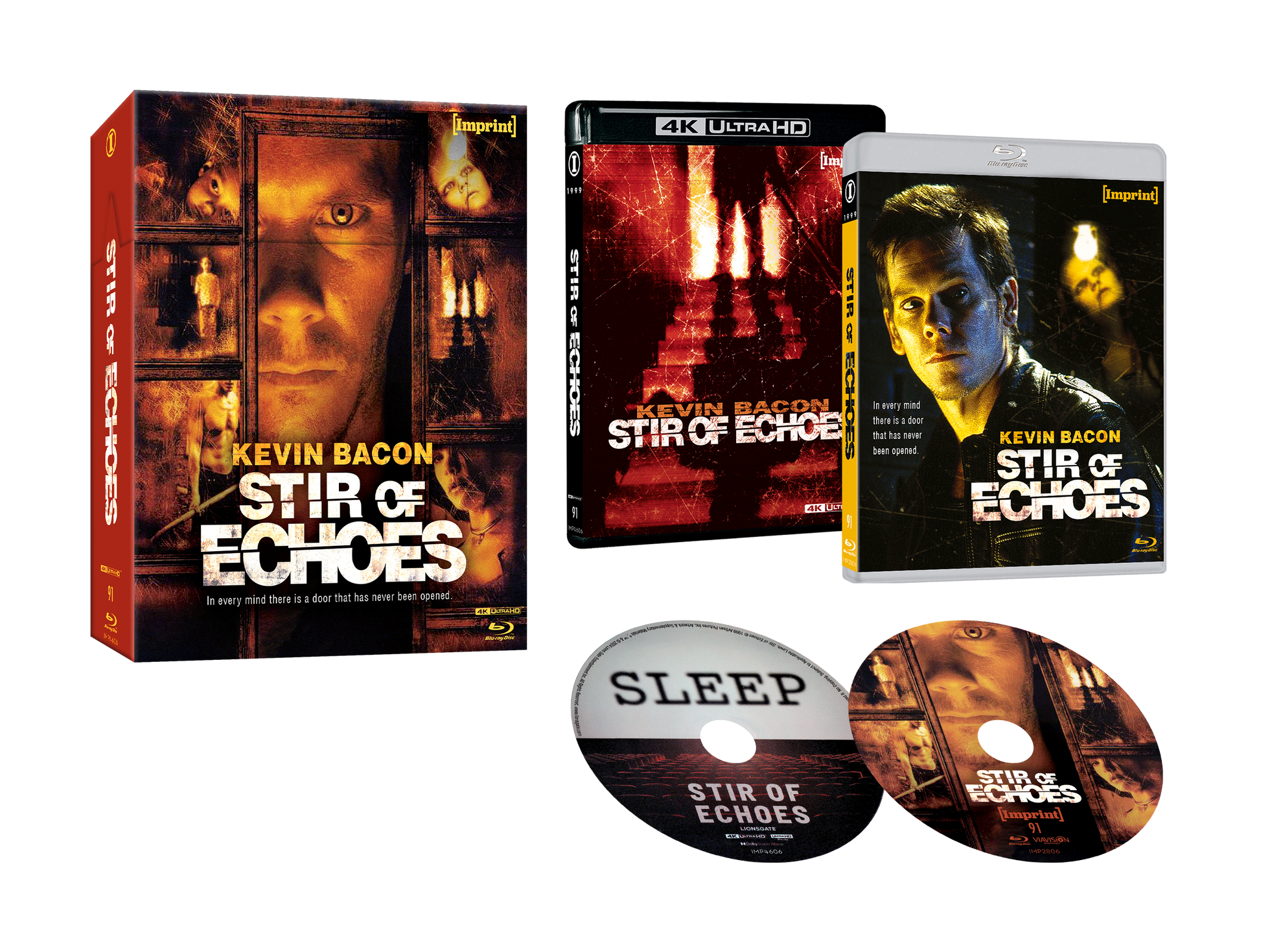 Imp4606 Stir Of Echoes Blu Ray 4k &amp; Bd Imprint Collection 91 Expanded