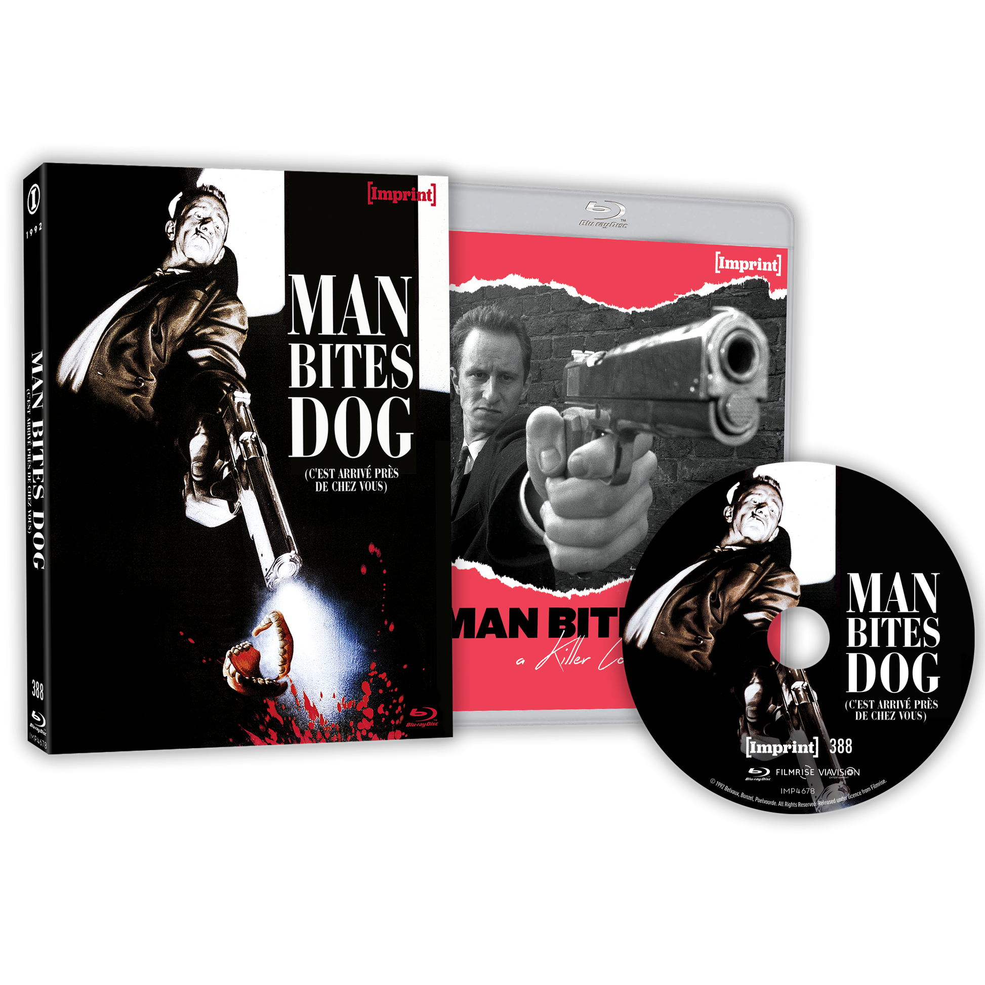 Man Bites Dog (1992)- Limited Edition Blu-ray - Imprint Collection #388