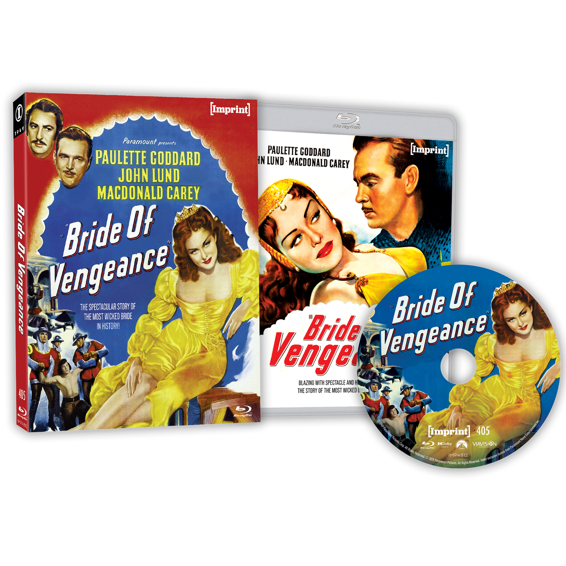 Bride Of Vengeance (1949) - Limited Edition Blu-ray - Imprint Collection #405