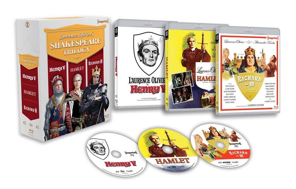 Imp4844 Laurence Olivier's Shakespeare Trilogy Expanded Pack