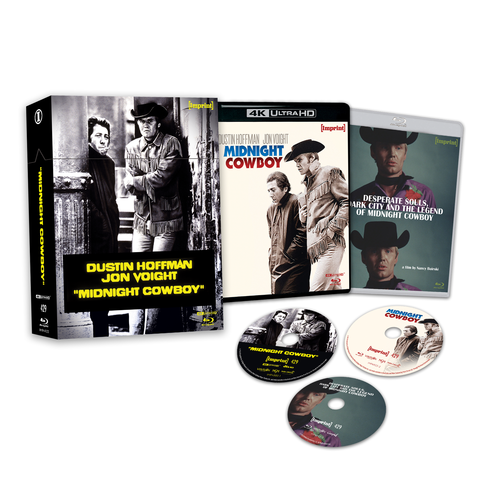 Midnight Cowboy (1969) - 4K UHD + Blu-ray Limited Edition Hardbox Midnight Cowboy (1969) - 4K UHD + Blu-ray Limited Edition Hardbox