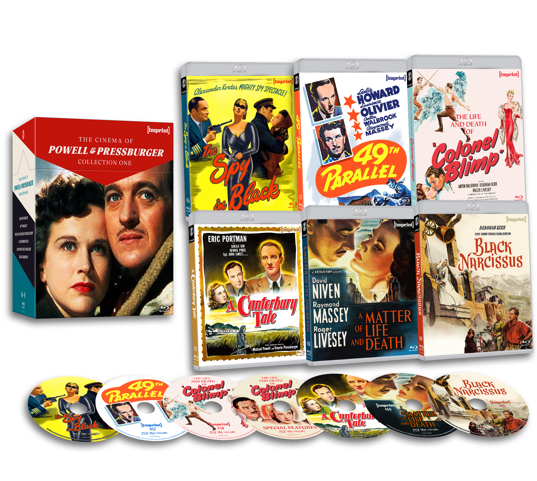 Imp4988 The Cinema Of Powell Pressburger Collection One Exploded