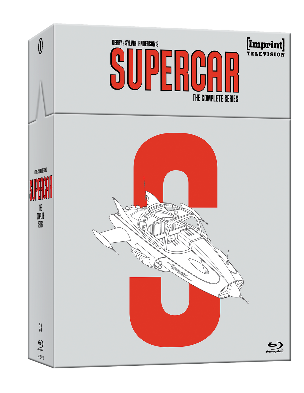 Imp5208 Supercar The Complete Series Box 3d