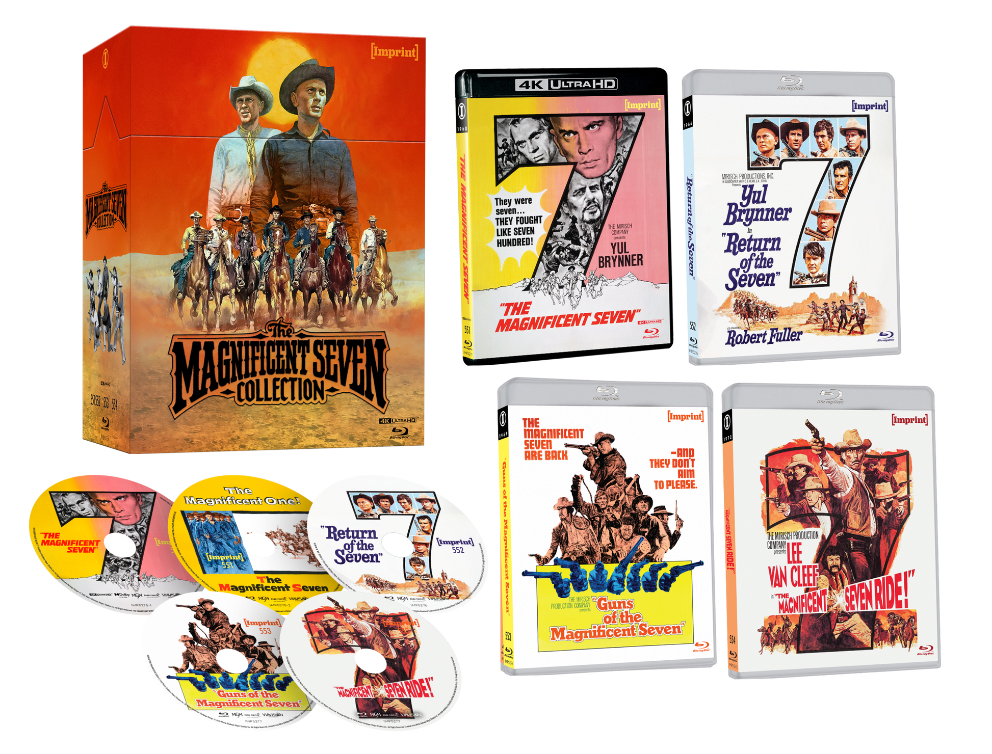Imp5274 The Magnificent Seven Collection 4k + Bd Expanded