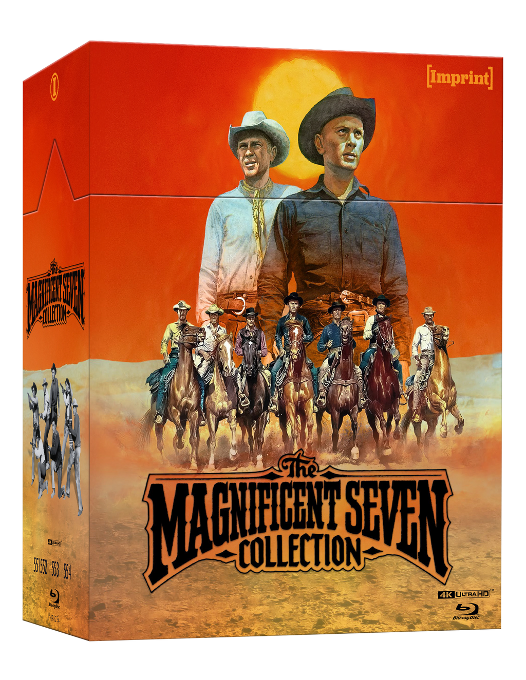 Imp5274 The Magnificent Seven Collection 4k + Bd Hardbox 3d
