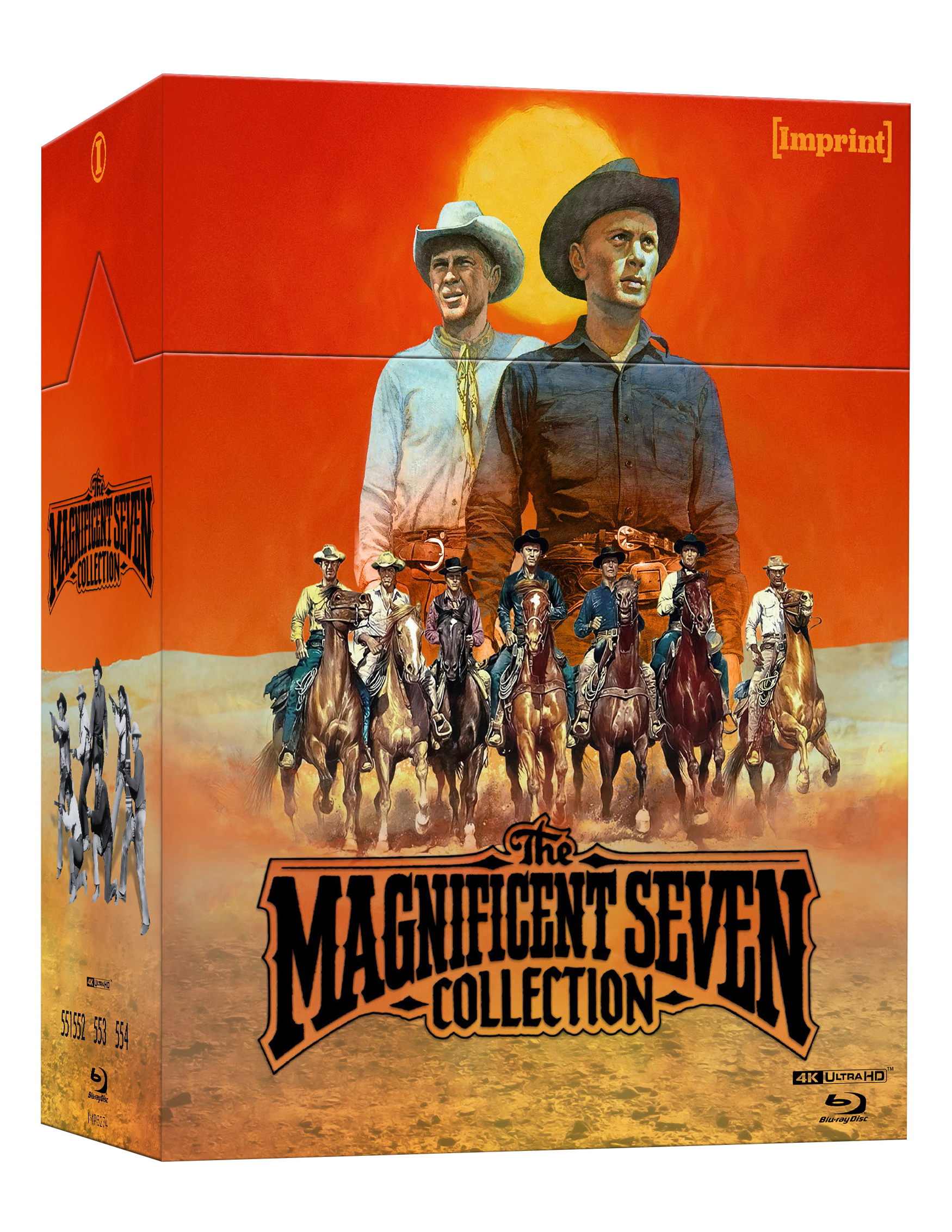 Imp5274 The Magnificent Seven Collection 4k + Bd Hardbox 3d