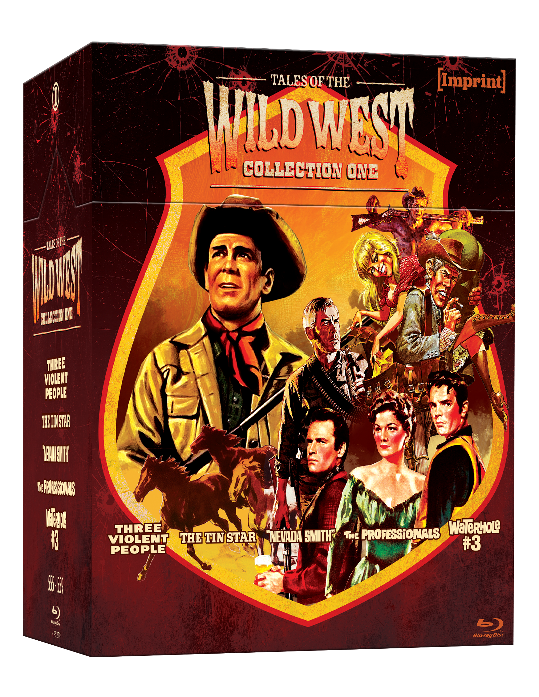 Imp5279 Tales Of The Wild West Collection One Bd Hardbox 3d