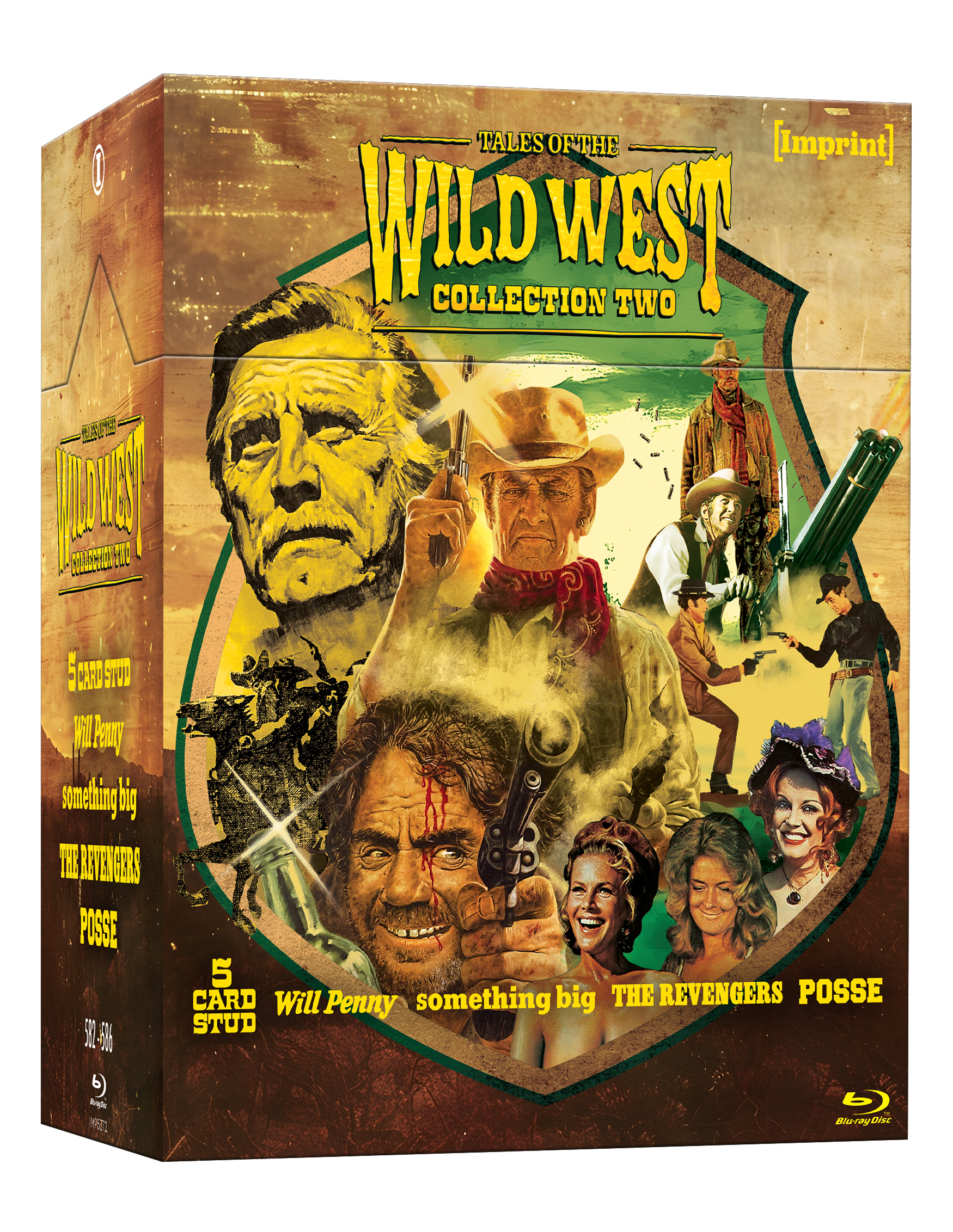 Imp5372 Tales Of The Wild West Collection Two Bd Hardbox 3d