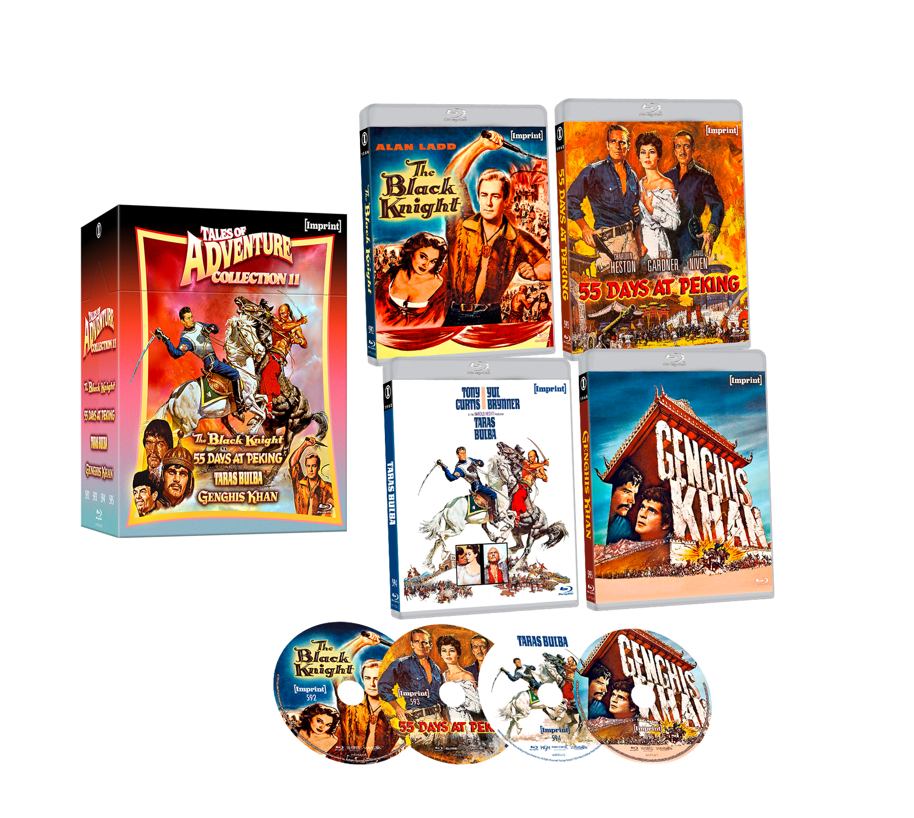 Tales of Adventure: Collection 11 (1954 – 1965) (AU Blu-ray)
