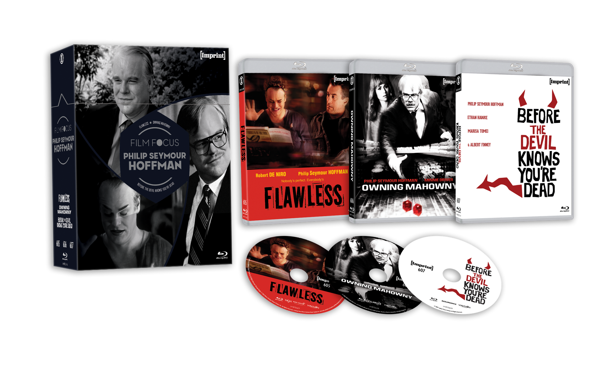 Film Focus: Philip Seymour Hoffman (1999 - 2007) - Imprint Collection #605 - 607 - Limited Edition Blu-ray Hardbox