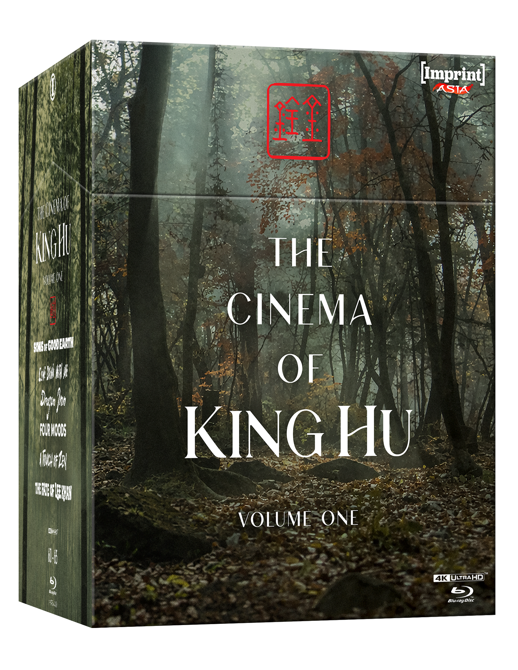 The Cinema Of King Hu: Volume One (1965 - 1973) - Imprint Asia #60 - 65 - Limited Edition 4K UHD + Blu-ray Hardbox + Hardcover Booklet