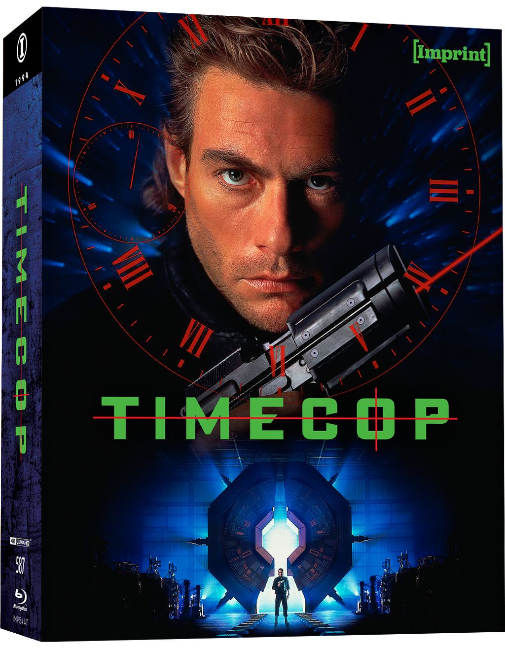 Timecop (1994) - 4K UHD + Blu-ray  Limited Edition Lenticular Hardcase + Hardcover Booklet + Poster - Imprint Collection #587