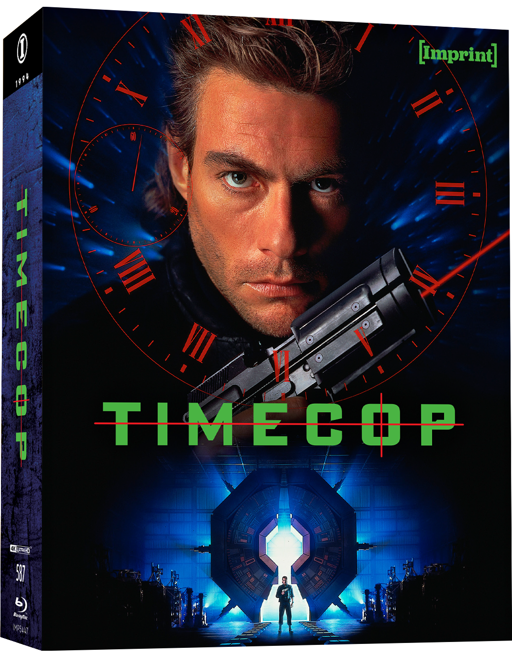 Timecop (1994) - 4K UHD + Blu-ray  Limited Edition Lenticular Hardcase + Hardcover Booklet + Poster - Imprint Collection #587