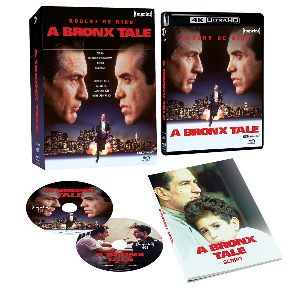A Bronx Tale (1993) - Imprint Collection #608 - Limited Edition 4K UHD + Blu-ray Hardbox + Hardcover Booklet
