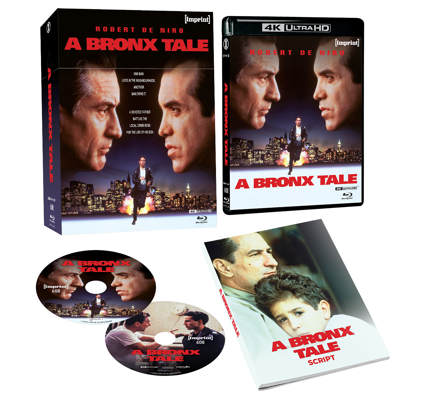 A Bronx Tale (AU 4K UHD/Blu-ray) - Imprint 4K UHD + Blu-ray
