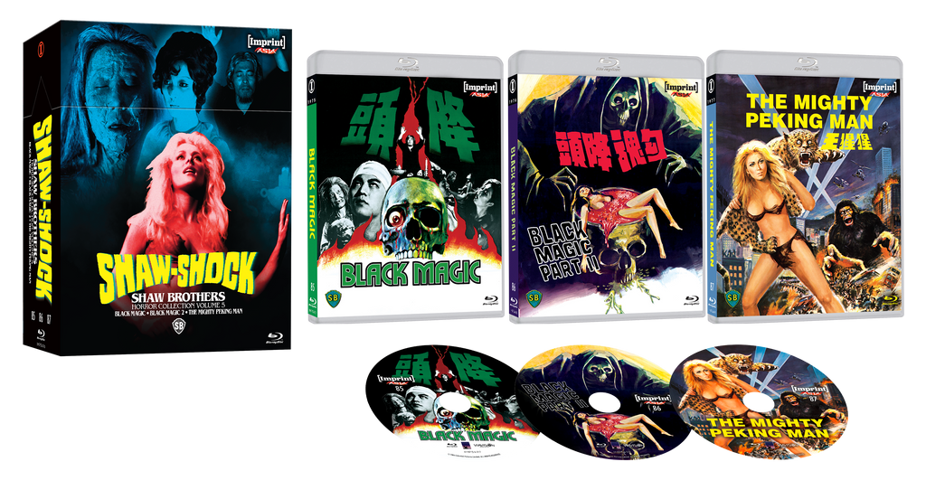 Shaw-Shock: Shaw Brothers Horror Collection - Volume Five (1975 - 1977) - Limited Edition Blu-ray Hardbox - Imprint Asia #85 - 87