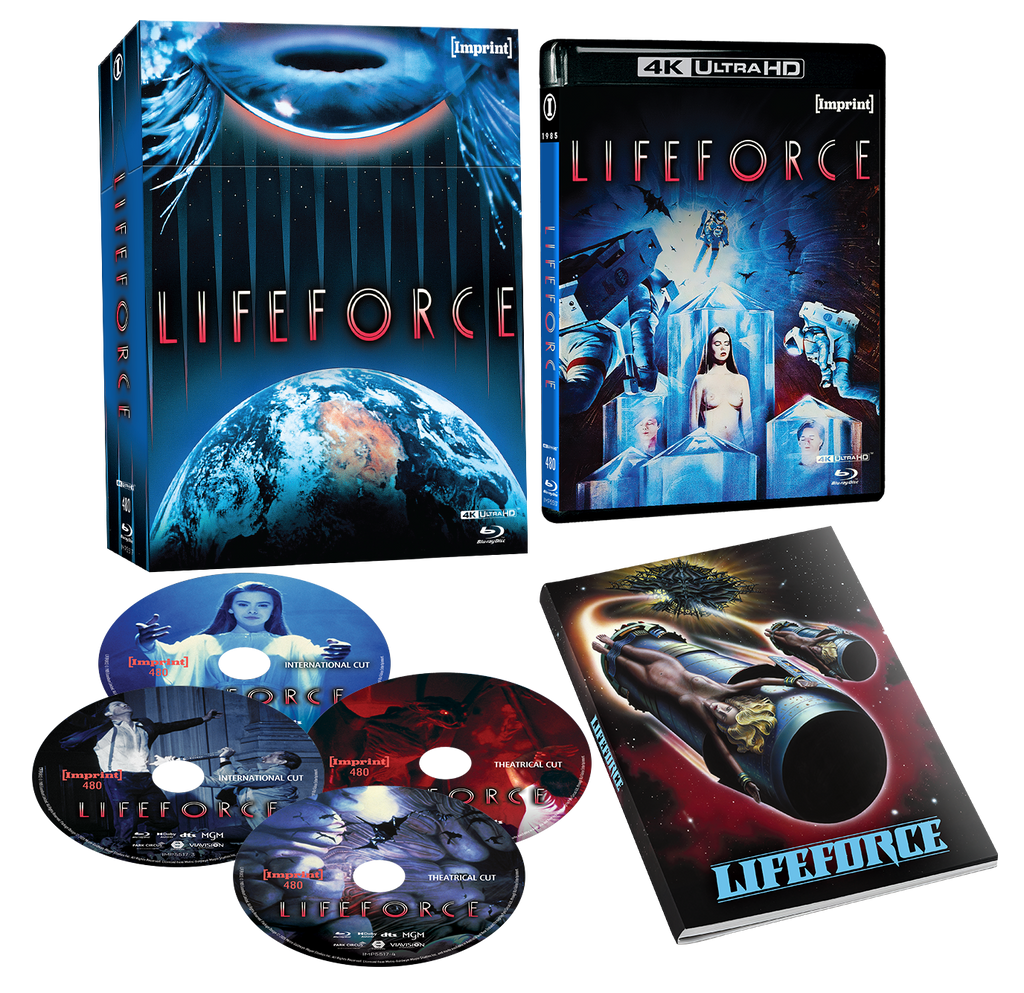 Lifeforce (1985) - Imprint Collection #480 - 4K UHD + Blu-ray + Hardcover Booklet