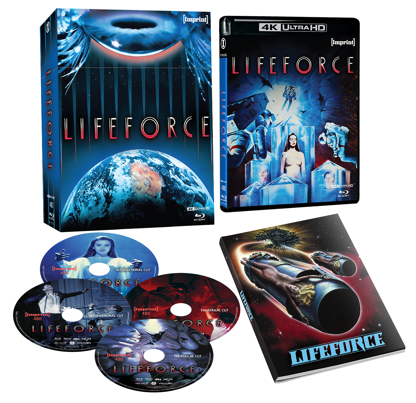 Lifeforce (1985) (Imprint Collection #480) - 4K UHD + Blu-ray + Hardcover Booklet