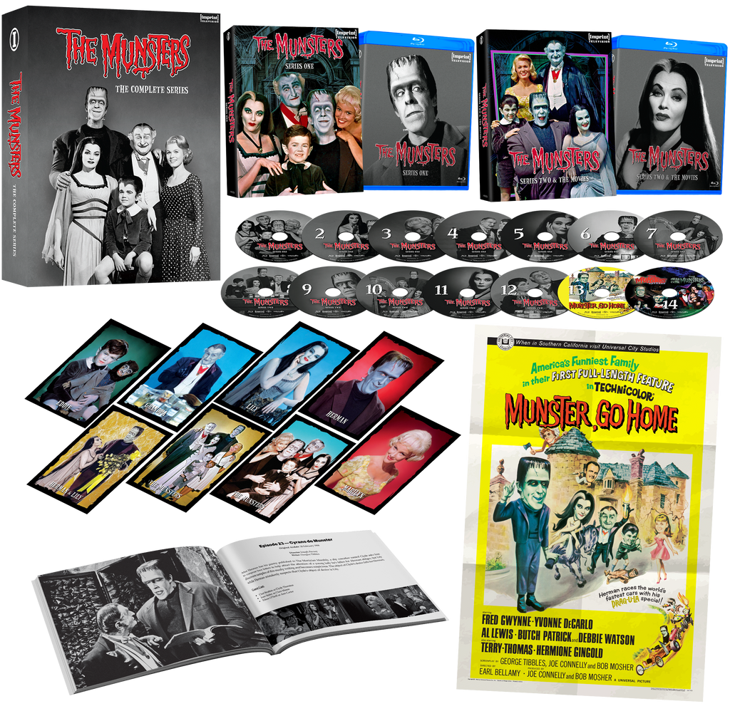 The Munsters: The Complete Series (1964 - 1966) - Blu-ray Limited Edition Large Holographic Hardbox  - Imprint Television #48