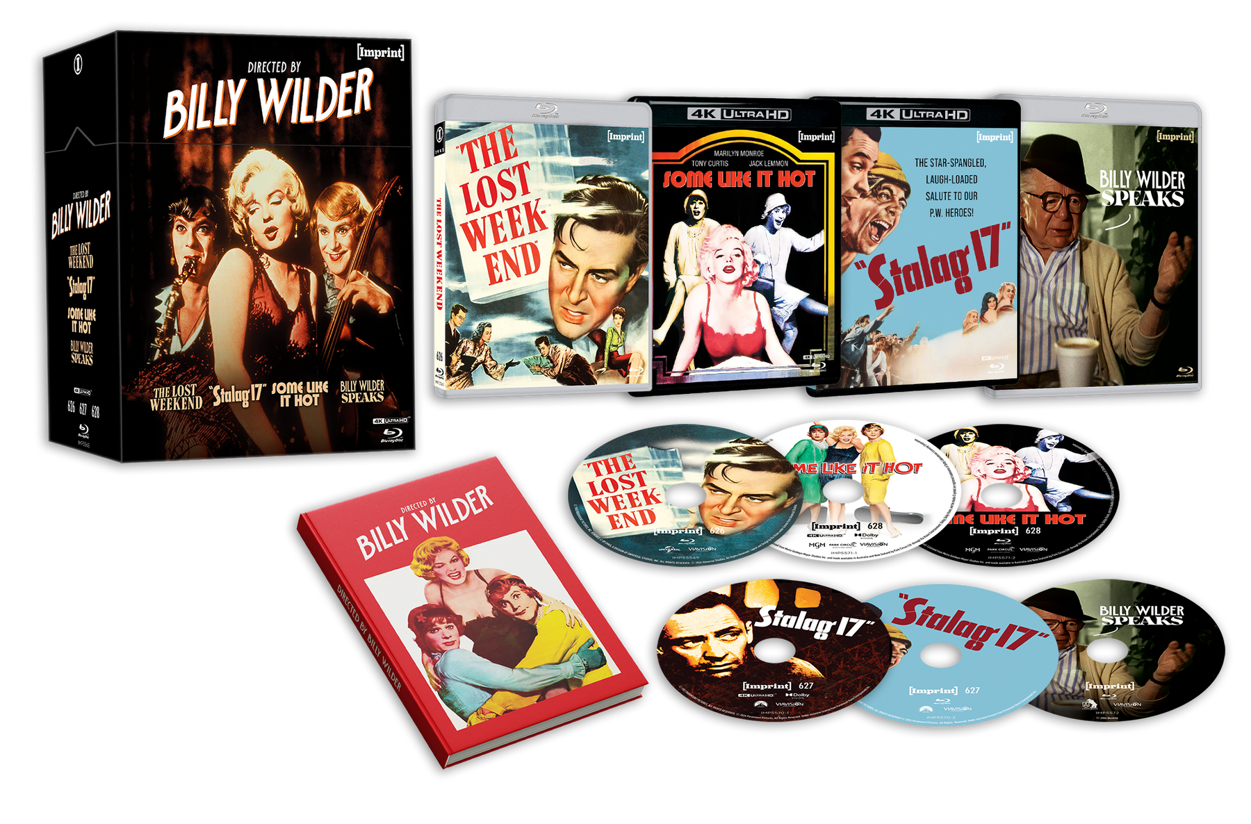 Directed by… Billy Wilder (1945 – 1959) (AU 4K UHD/Blu-ray)