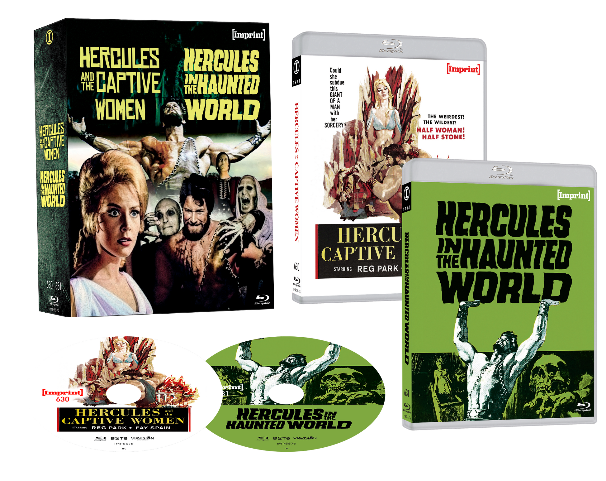 Danger: Diabolik + Hercules - Imprint Films Bundle Pack