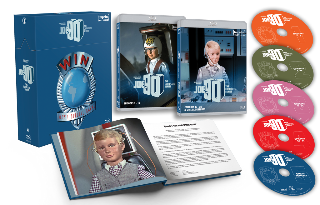 Joe 90: The Complete Series (1968) - Blu-ray Limited Edition Hardbox + Hardcover Booklet - Imprint Television #41