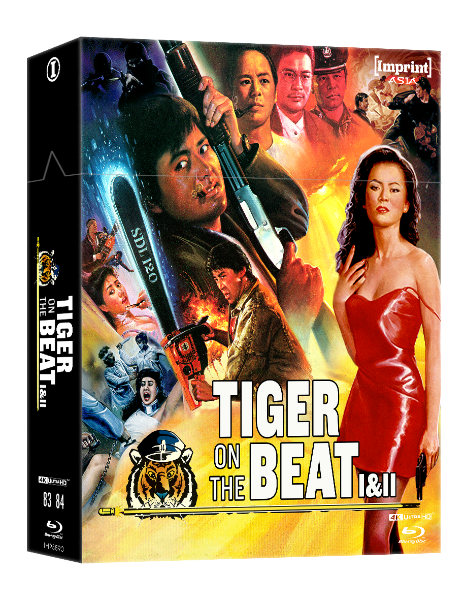 Tiger On The Beat I & II (1988 - 1990) - 4K UHD + Blu-ray SteelBook + Hardcover Booklet in Limited Edition Hardbox - Imprint Asia #83 - 84