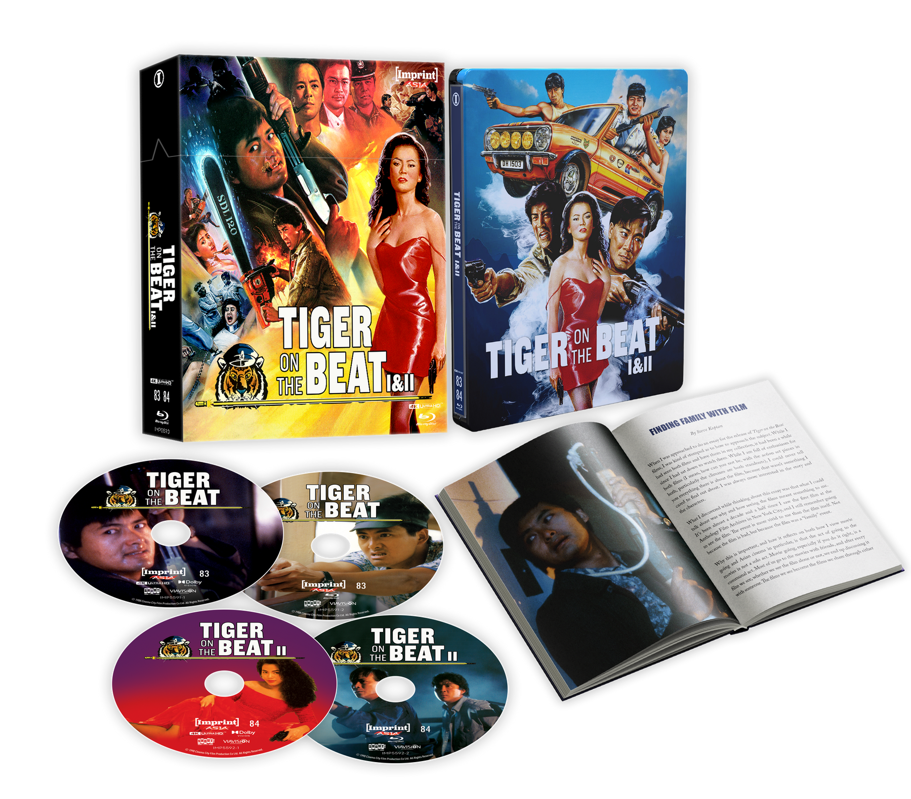 Tiger on the Beat 1 & 2 (AU 4K UHD/Blu-ray) - Imprint 4K UHD + Blu-ray