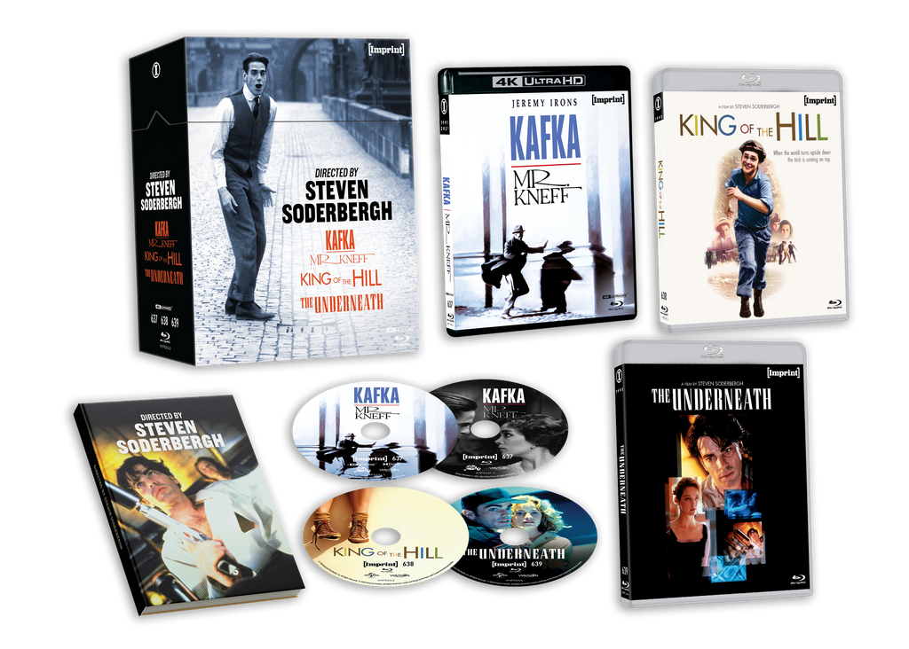 Directed By... Steven Soderbergh (1991 - 2021) - 4K UHD + Blu-ray Limited Edition Hardbox + Hardcover Booklet - Imprint Collection #637 - 639