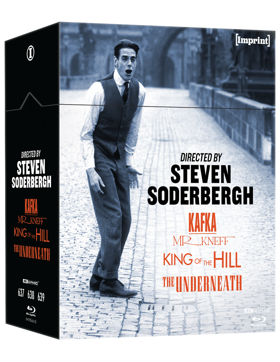 Directed By... Steven Soderbergh (1991 - 2021) - 4K UHD + Blu-ray Limited Edition Hardbox + Hardcover Booklet - Imprint Collection #637 - 639