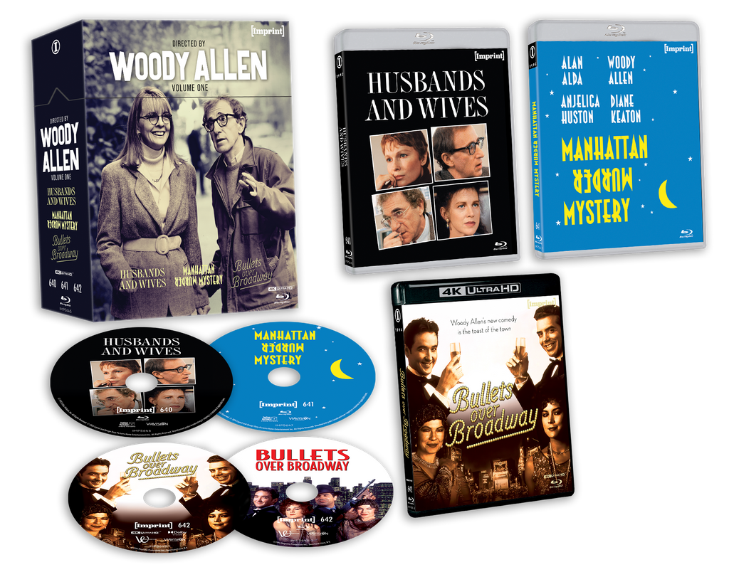 Directed By... Woody Allen - Volume One (1992 - 1994) - 4K UHD + Blu-ray Limited Edition Hardbox - Imprint Collection #640 - 642